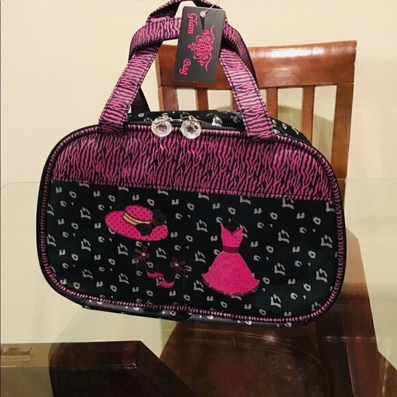 Super cute Cosmetics bag with mirror - Picture 6 of 7